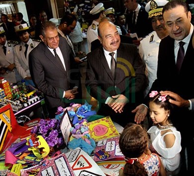 بالصور.. خلال احتفالية روضات الأطفال لأفضل «مدينة مرورية»