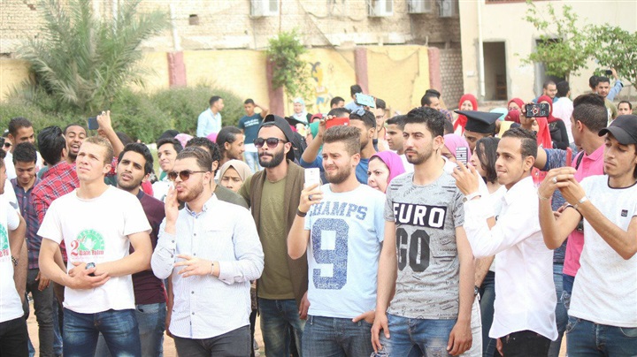 بالصور.. احتفال المعهد العالي للعلوم التجارية بالمحلة الكبرى