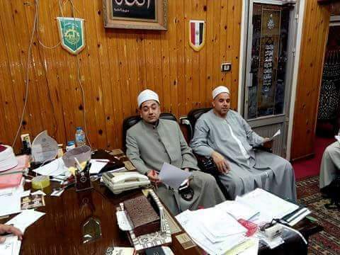 وكيل أوقاف القليوبية يناقش خطة المديرية خلال شهر رمضان