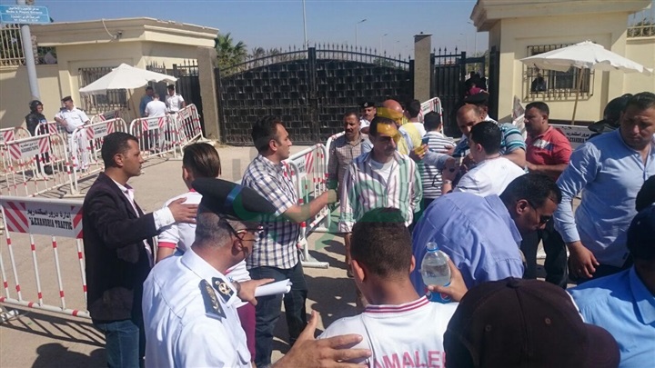 مدير أمن الإسكندرية في جولة تفقدية لتأمين نهائي كأس مصر 