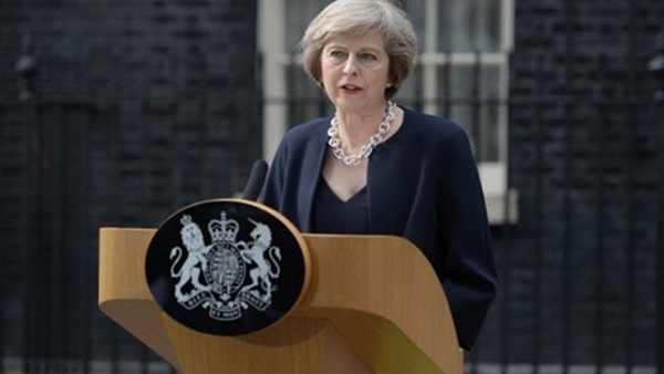 رئيسة الوزراء البريطانية