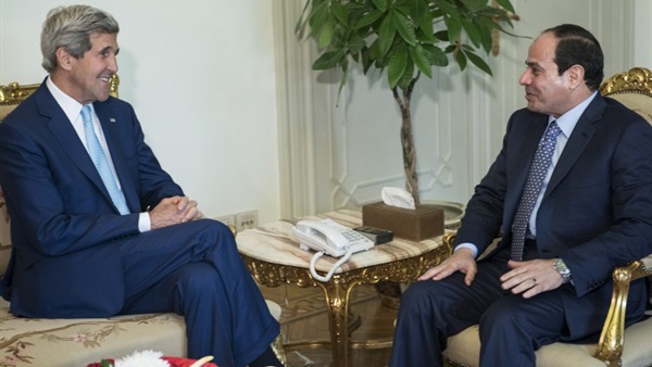 السيسي وجون كيري