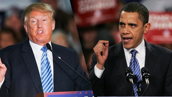 أوباما وترامب