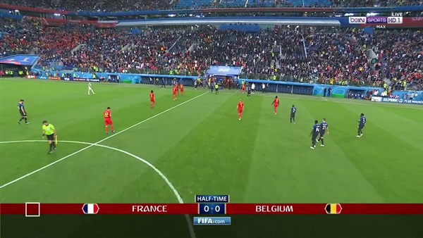 مباراة فرنسا وبلجيكا