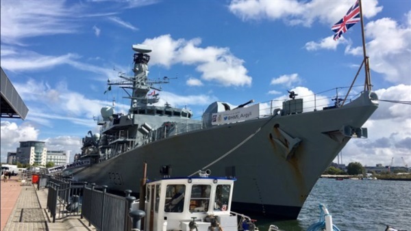 السفينة (HMS ARGYLL)