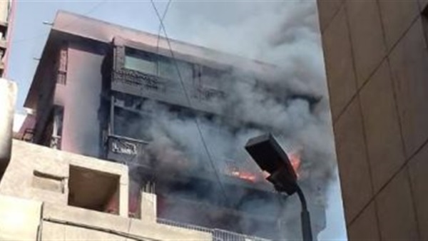 حريق سنترال سيدي
