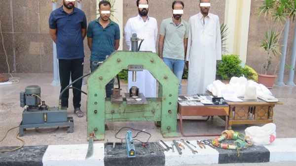 ضبط مصنع لتصنيع مخدر