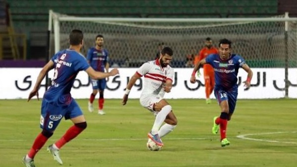 مباراة الزمالك وبتروجيت