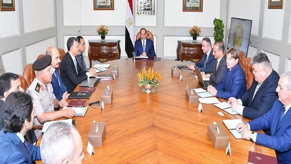 الرئيس السيسي مع