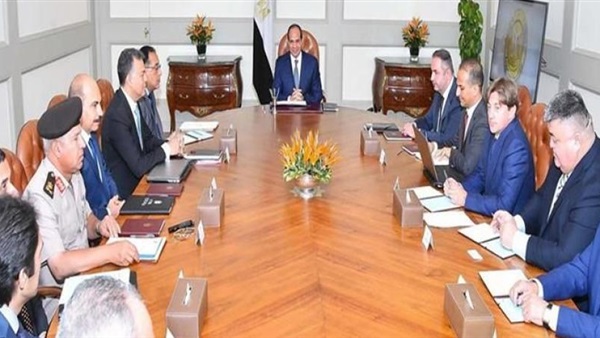 الرئيس السيسي مع