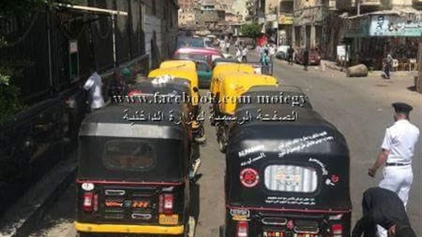 حملات مرورية بالإسكندرية