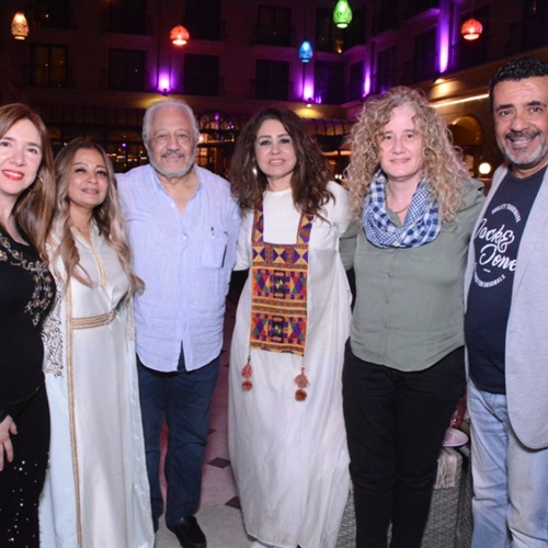 صدى العرب سحور أمينة منيب حفيد مارى منيب وشقيقة الفنان عامر منيب
