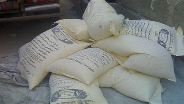 ضبط 50 طن دقيق فاخر