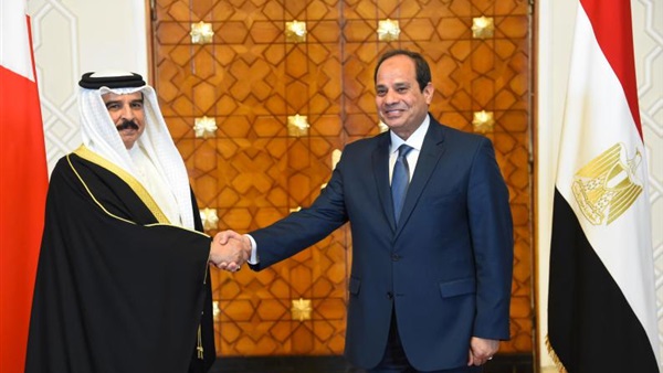 السيسي وملك البحرين