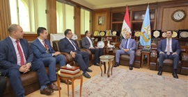 محافظ كفر الشيخ يستقبل مدير صندوق مكافحة وعلاج الإدمان والتعاطي