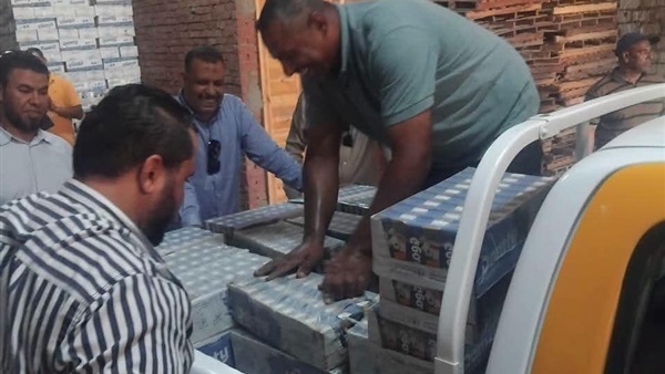 ضبط مصنع مشروبات