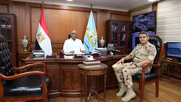 محافظ كفر الشيخ والمستشار
