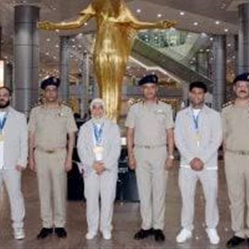 القوات المسلحة تستقبل أبطالها الرياضيين المشاركين بدورة العاب البحر الأبيض المتوسط