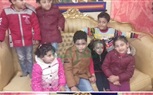 بالصور.. حفل خطوبة طفلين بالقليوبية