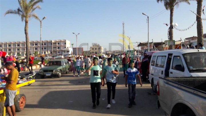 بالصور.. في ثاني أيام العيد.. حدائق كفر الشيخ تواصل استقبال الهاربين من الحرارة و"الشماسي" تحتل شواطئ مصيف بلطيم  