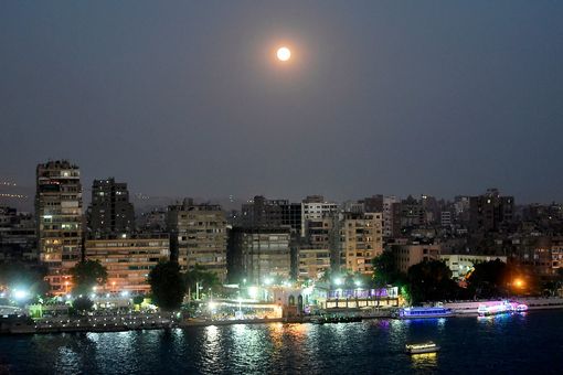 خسوف القمر فى مصر (صور)