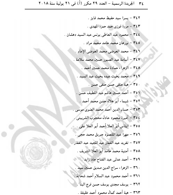 بالأسماء.. الجريدة الرسمية تنشر موافقة الرئيس على حركة ترقيات هيئة النيابة الإدارية