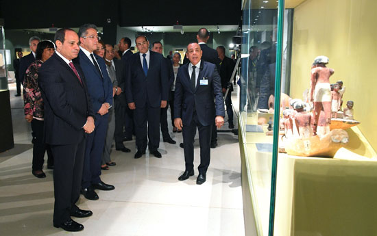 "السيسى" يفتتح متحف سوهاج القومى بتكلفة 72 مليون جنيه