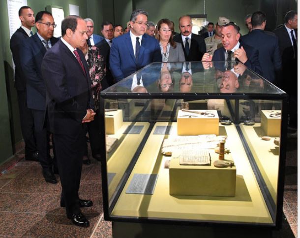 "السيسى" يفتتح متحف سوهاج القومى بتكلفة 72 مليون جنيه