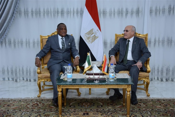 وزير الإنتاج الحربي يلتقي وزير الدفاع النيجيري لبحث سبل التعاون المشترك بين الطرفين