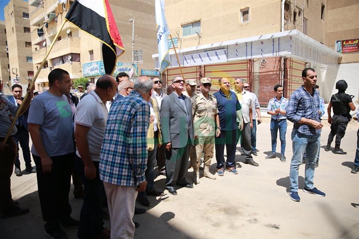 بالصور.. وزير الشباب والرياضة ومحافظ كفر الشيخ يفتتحان عددا من المنشآت الرياضية