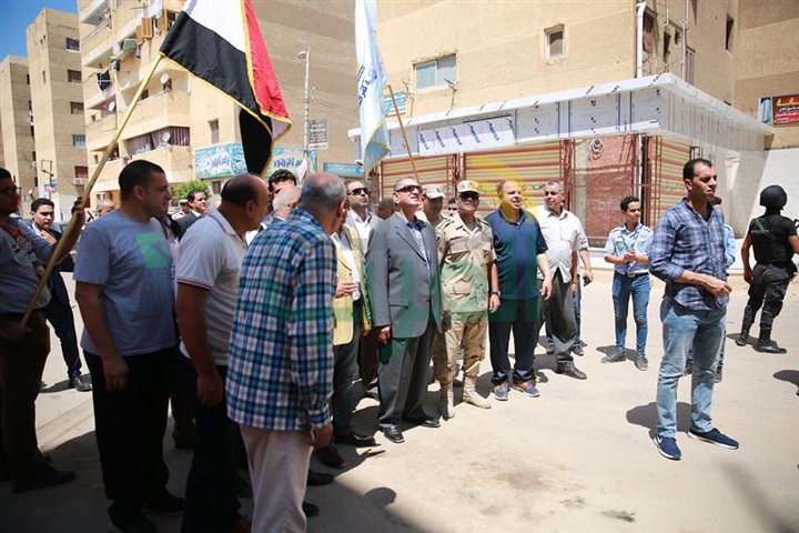بالصور.. وزير الشباب والرياضة ومحافظ كفر الشيخ يفتتحان عددا من المنشآت الرياضية