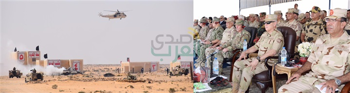 الفريق محمد فريد يشهد إحدى المراحل الرئيسية لتدريبات النجم الساطع 2018