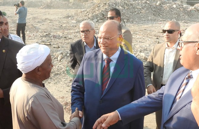  بالصور.. محافظ القاهرة يتفقد أعمال الإزالة بمثلث ماسبيرو