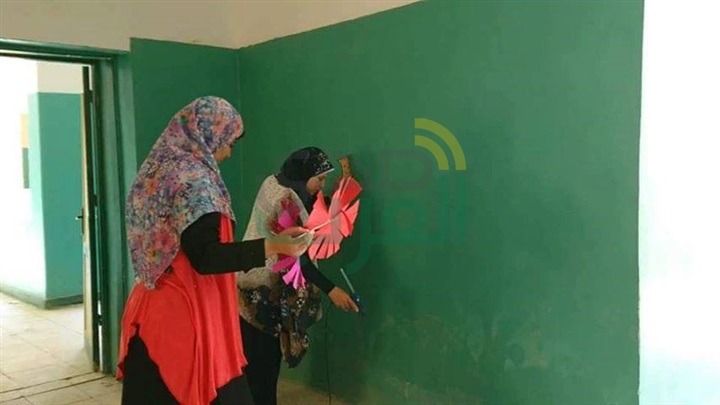 بالصور.. "صدى العرب" ترصد استعدادت المدارس للعام الدراسى الجديد