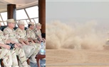 وزير الدفاع يشهد المرحلة الرئيسية للمناورة التكتيكية 