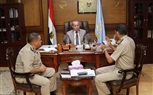  محافظ كفر الشيخ يناقش إقامة قسم مرور بلطيم الجديد