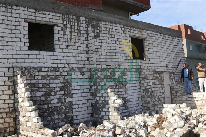 إزالة 547 حالة تعدٍ علي مساحة 101 فدان بكفر الشيخ خلال 4 أيام