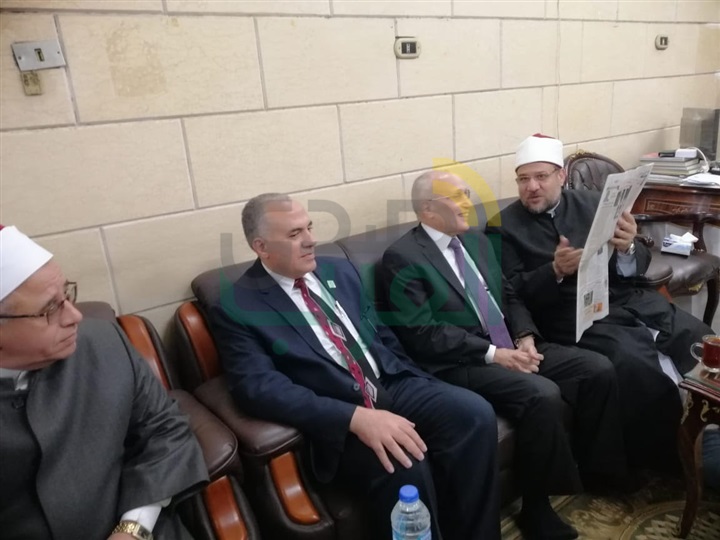 وزراء "الإنتاج الحربى" و"الأوقاف" و"الرى" يتفقدون مشروع موفر المياه بمسجد السيدة نفيسة