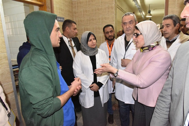وزيرة الصحة: اختيار 2019 "عام مقدمي الرعاية الصحية"