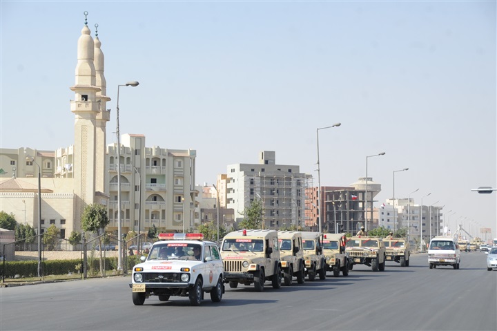 القوات المسلحة تشارك في تأمين الجبهة الداخلية في ذكري 25 يناير وأعياد الشرطة   