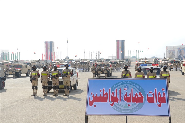 القوات المسلحة تشارك في تأمين الجبهة الداخلية في ذكري 25 يناير وأعياد الشرطة   