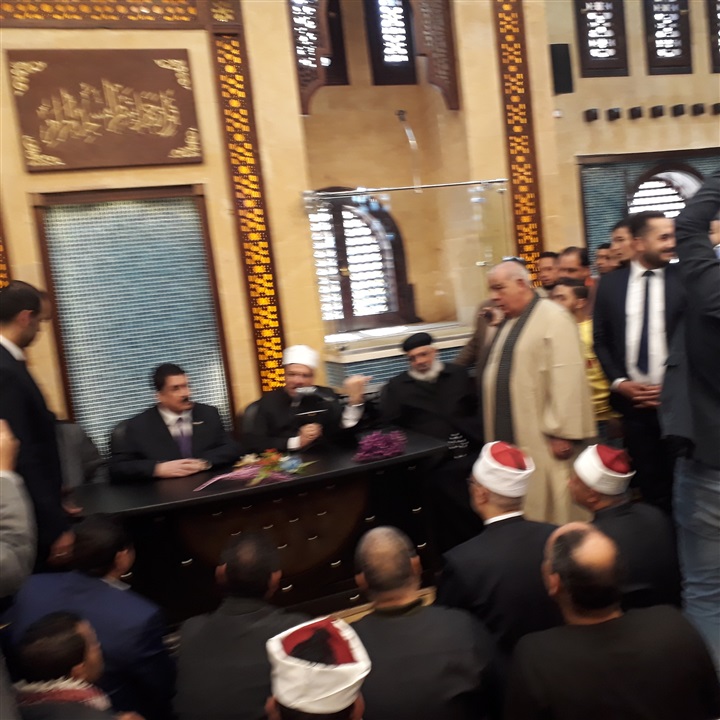 بالصور.. وزير الأوقاف يفتتح المسجد الكبير بالخصوص