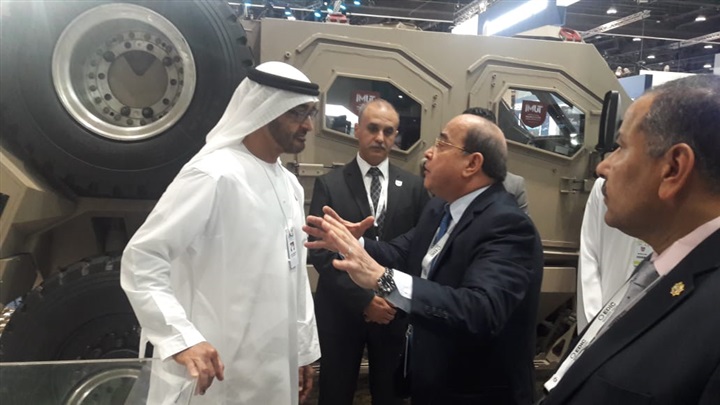 "بن زايد" يتفقد جناح "الإنتاج الحربي" بمعرض "IDEX2019" بأبو ظبى "بن زايد" يتفقد جناح "الإنتاج الحربي" بمعرض "IDEX2019" بأبو ظبى