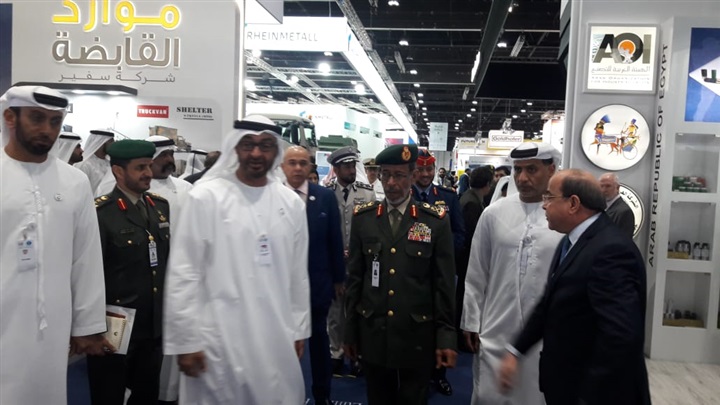 "بن زايد" يتفقد جناح "الإنتاج الحربي" بمعرض "IDEX2019" بأبو ظبى "بن زايد" يتفقد جناح "الإنتاج الحربي" بمعرض "IDEX2019" بأبو ظبى