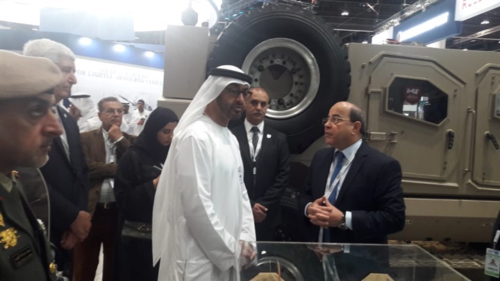 "بن زايد" يتفقد جناح "الإنتاج الحربي" بمعرض "IDEX2019" بأبو ظبى "بن زايد" يتفقد جناح "الإنتاج الحربي" بمعرض "IDEX2019" بأبو ظبى