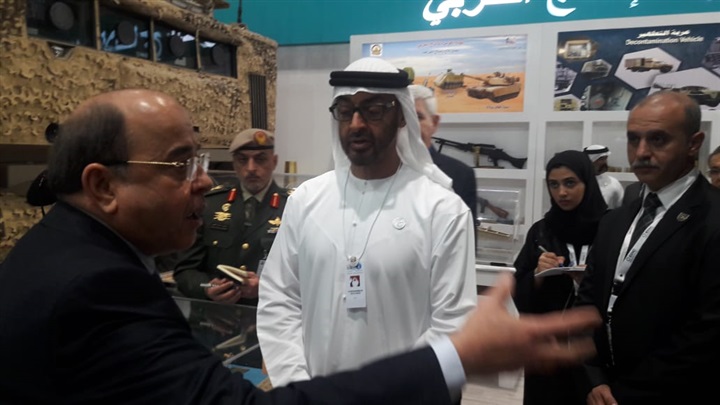 "بن زايد" يتفقد جناح "الإنتاج الحربي" بمعرض "IDEX2019" بأبو ظبى "بن زايد" يتفقد جناح "الإنتاج الحربي" بمعرض "IDEX2019" بأبو ظبى