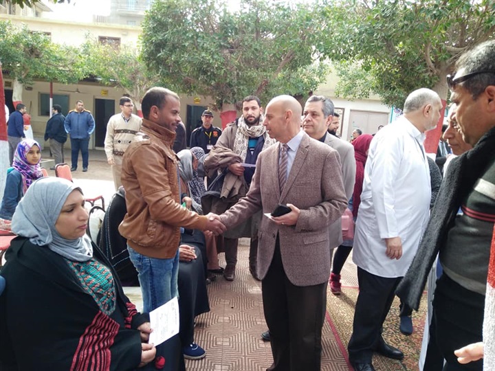 بالصور.. انطلاق حملة 100 مليون صحة بمحافظة الشرقية 