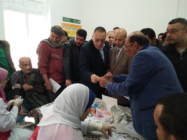 بالصور.. انطلاق حملة 100 مليون صحة بمحافظة الشرقية 