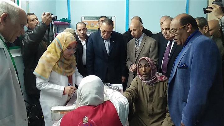 بالصور.. انطلاق حملة 100 مليون صحة بمحافظة الشرقية 