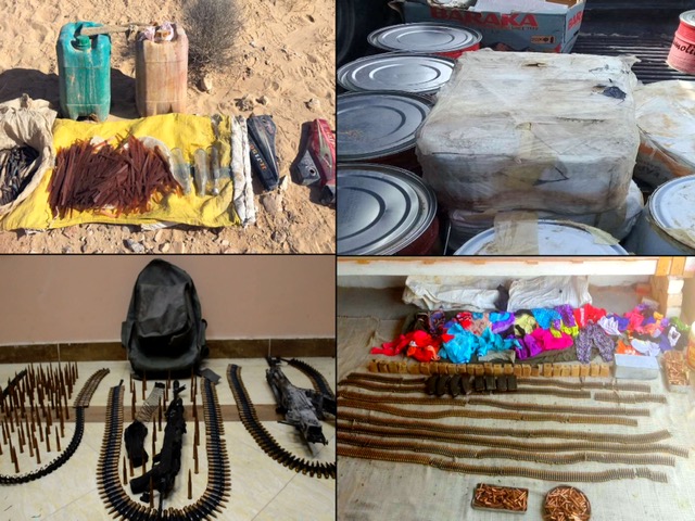القوات المسلحة: القضاء على 46 تكفيريا شديدى الخطورة وسط وشمال سيناء